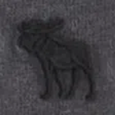 Abercrombie & Fitch Essential Icon Hoodie In Black