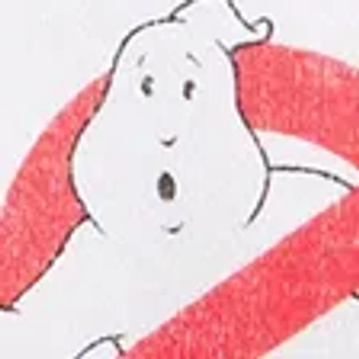 Abercrombie & Fitch Ghostbusters Graphic Popover Hoodie In White