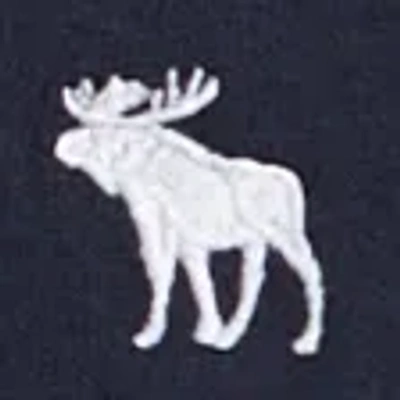 Abercrombie & Fitch Essential Icon Crew Sweatshirt In Blue