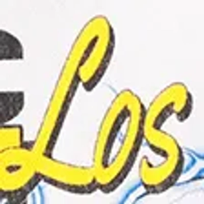 Abercrombie & Fitch Los Angeles Chargers Graphic Popover Hoodie In White