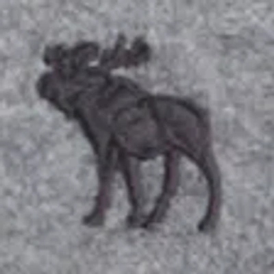 Abercrombie & Fitch Essential Icon Full-zip Hoodie In Gray