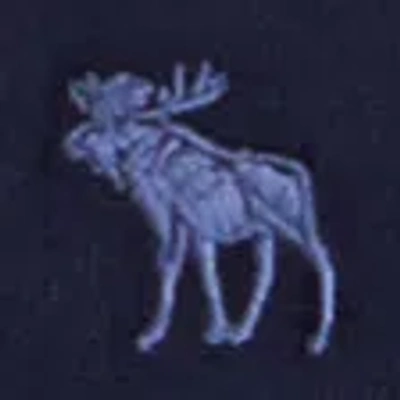 Abercrombie & Fitch Essential Icon Full-zip Hoodie In Blue