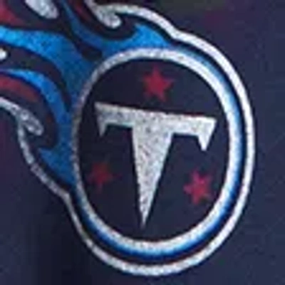 Abercrombie & Fitch Tennessee Titans Graphic Popover Hoodie In Blue