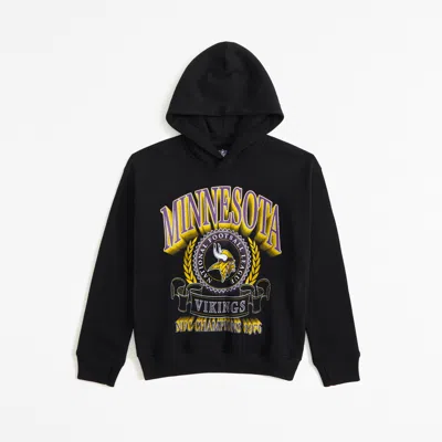 Abercrombie & Fitch Minnesota Vikings Graphic Popover Hoodie