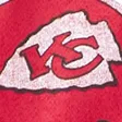 Abercrombie & Fitch Kansas City Chiefs Graphic Popover Hoodie In Red