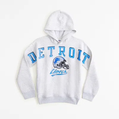 Abercrombie & Fitch Detroit Lions Graphic Popover Hoodie