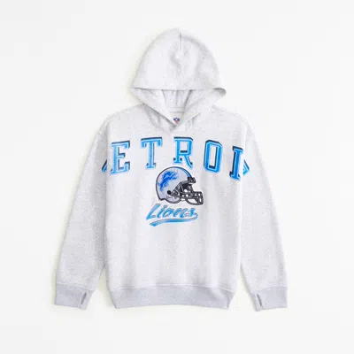 Abercrombie & Fitch Detroit Lions Graphic Popover Hoodie