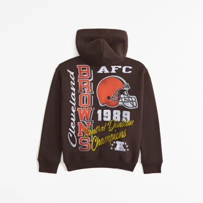 Abercrombie & Fitch Cleveland Browns Graphic Popover Hoodie