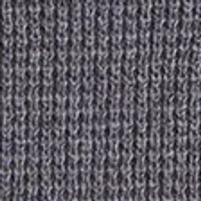 Abercrombie & Fitch Waffle Crew Sweater In Gray