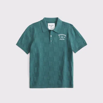 Abercrombie & Fitch Abercrombie Golf Club Sweater Polo In Blue