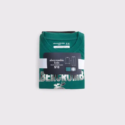 Abercrombie & Fitch Flannel Pajama Set In Multi