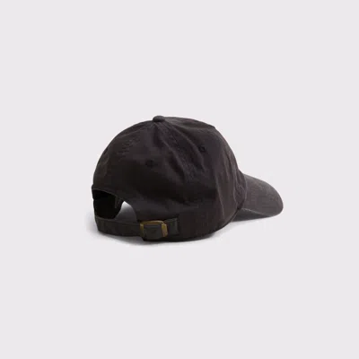 Abercrombie & Fitch Logo Baseball Hat In Brown