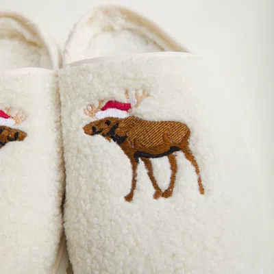 Abercrombie & Fitch Festive Slippers In Multi