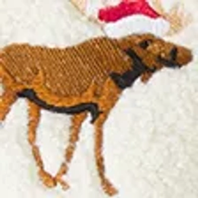 Abercrombie & Fitch Festive Slippers In Multi