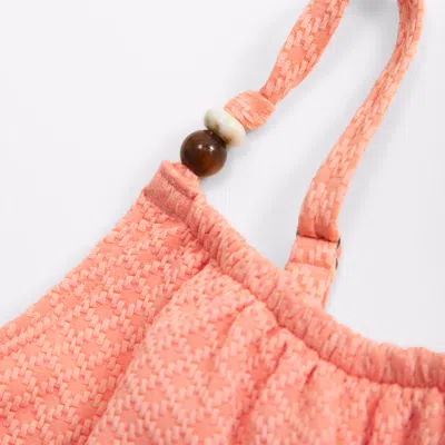 Abercrombie & Fitch Beaded Scoopneck One-piece Swimsuit In Multi