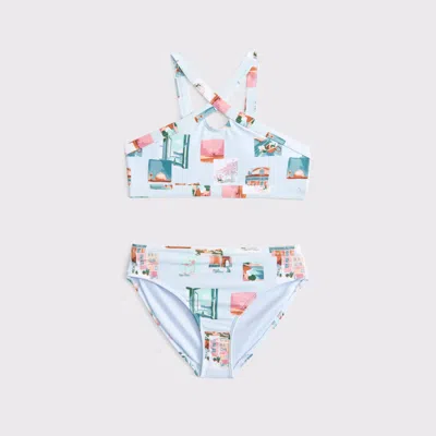 Abercrombie & Fitch High-neck Keyhole Two-piece Swimsuit