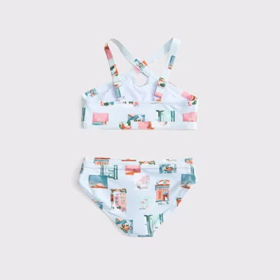 Abercrombie & Fitch High-neck Keyhole Two-piece Swimsuit