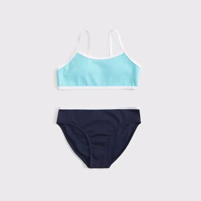 Abercrombie & Fitch Two-piece Contrast Swimsuit