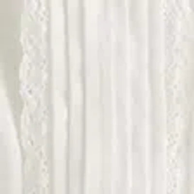 Abercrombie & Fitch Long-sleeve Ruffle Easy Waist Skort In White