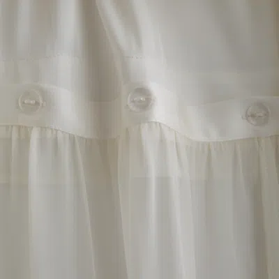 Abercrombie & Fitch 2-in-1 Convertible Hardware Maxi Dress In White