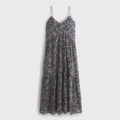 Abercrombie & Fitch V-neck Flowy Maxi Dress