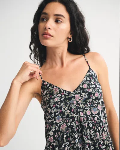 Abercrombie & Fitch V-neck Flowy Maxi Dress