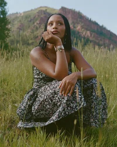 Abercrombie & Fitch V-neck Flowy Maxi Dress