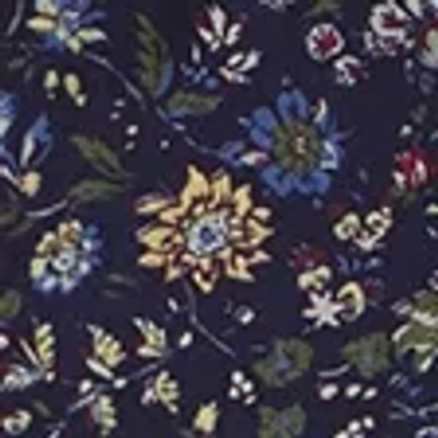 Abercrombie & Fitch Puff Sleeve Tie-front Mini Dress In Blue