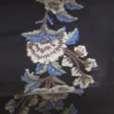 Abercrombie & Fitch Puff Sleeve Tie-front Mini Dress In Black