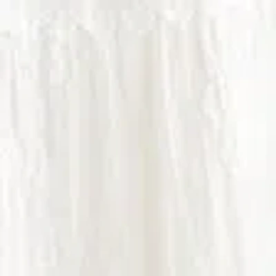 Abercrombie & Fitch Lace Tie-front Mini Dress In White