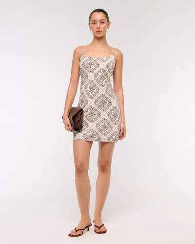 Abercrombie & Fitch The A&f Julia Slip Mini Dress In Multi