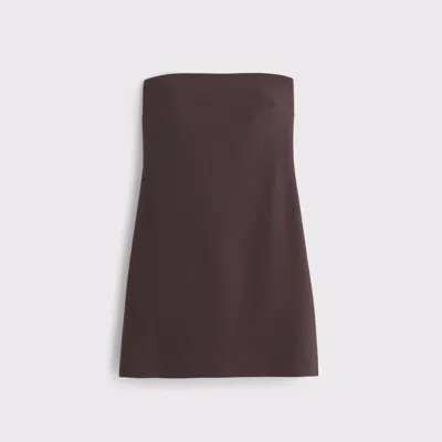 Abercrombie & Fitch The A&f Scarlett Strapless Skort In Brown