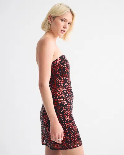 Abercrombie & Fitch The A&f Scarlett Strapless Sequin Skort