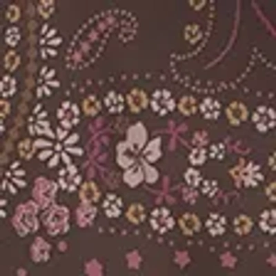 Abercrombie & Fitch Long-sleeve Plunge Wrap Mini Dress In Brown