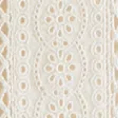 Abercrombie & Fitch Lace Shift Mini Dress In Neutral