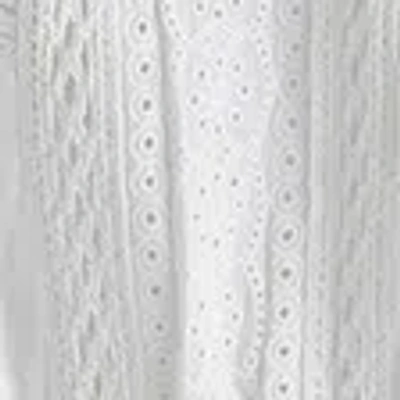 Abercrombie & Fitch Short-sleeve Easy Waist Ruffle Skort In White