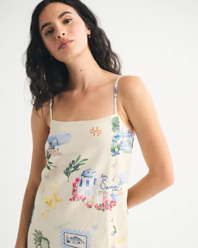 Abercrombie & Fitch Linen-blend Button Skort In Burgundy