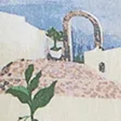 Abercrombie & Fitch Linen-blend Button Skort In Burgundy