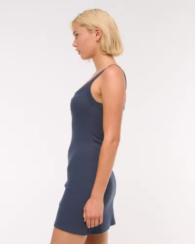 Abercrombie & Fitch Dallas Cowboys Bra-free Essential 90s Rib Mini Dress