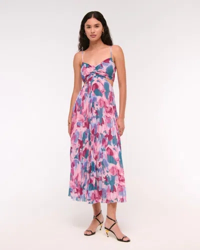Abercrombie & Fitch The A&f Giselle Babydoll Cutout Maxi Dress