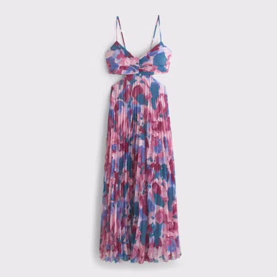 Abercrombie & Fitch The A&f Giselle Babydoll Cutout Maxi Dress