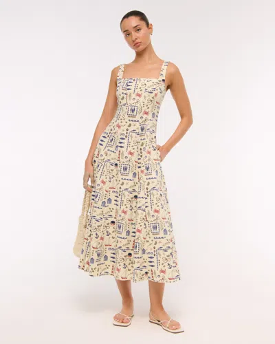 Abercrombie & Fitch The A&f Mila Midi Dress