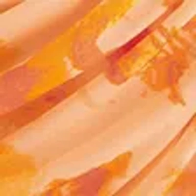 Abercrombie & Fitch Mesh Strapless Ruched Maxi Dress In Orange