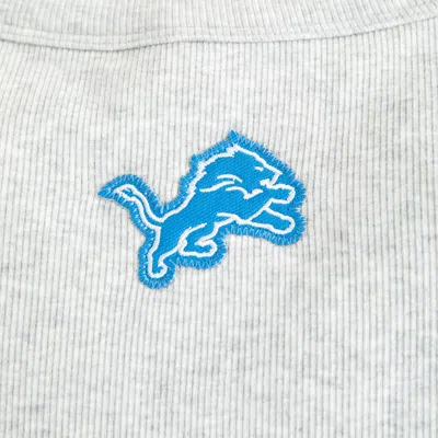 Abercrombie & Fitch Detroit Lions Bra-free Essential 90s Rib Mini Dress