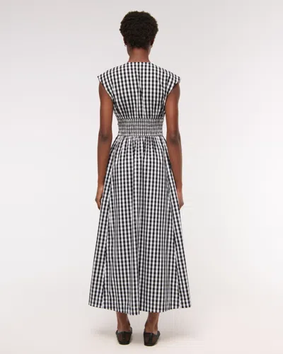 Abercrombie & Fitch Twist-front Maxi Dress In Multi