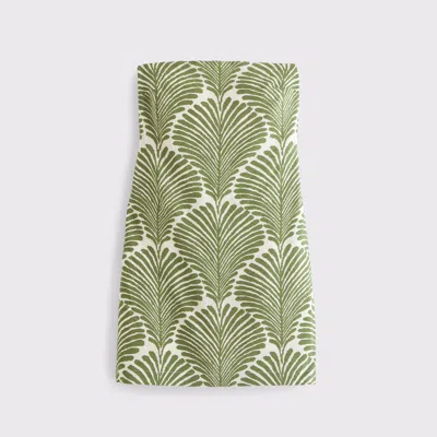 Abercrombie & Fitch The A&f Scarlett Strapless Skort In Green