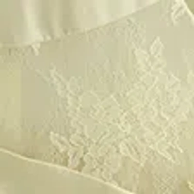 Abercrombie & Fitch The A&f Julia Slip Lace Halter Maxi Dress In Yellow