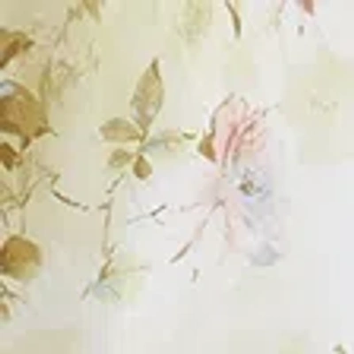 Abercrombie & Fitch Puff Sleeve Midi Dress In Multi