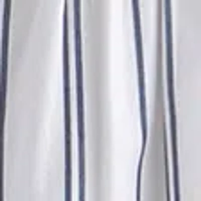 Abercrombie & Fitch Dipped-waist Smocked Mini Dress In White