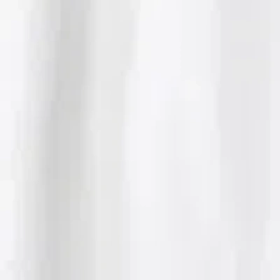 Abercrombie & Fitch Dipped-waist Smocked Midi Dress In White